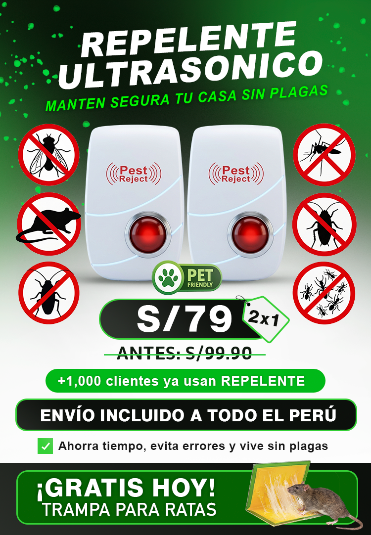 REPELENTE ELÉCTRONICO