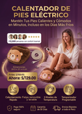 CALENTADOR DE PIES ELÉCTRICO