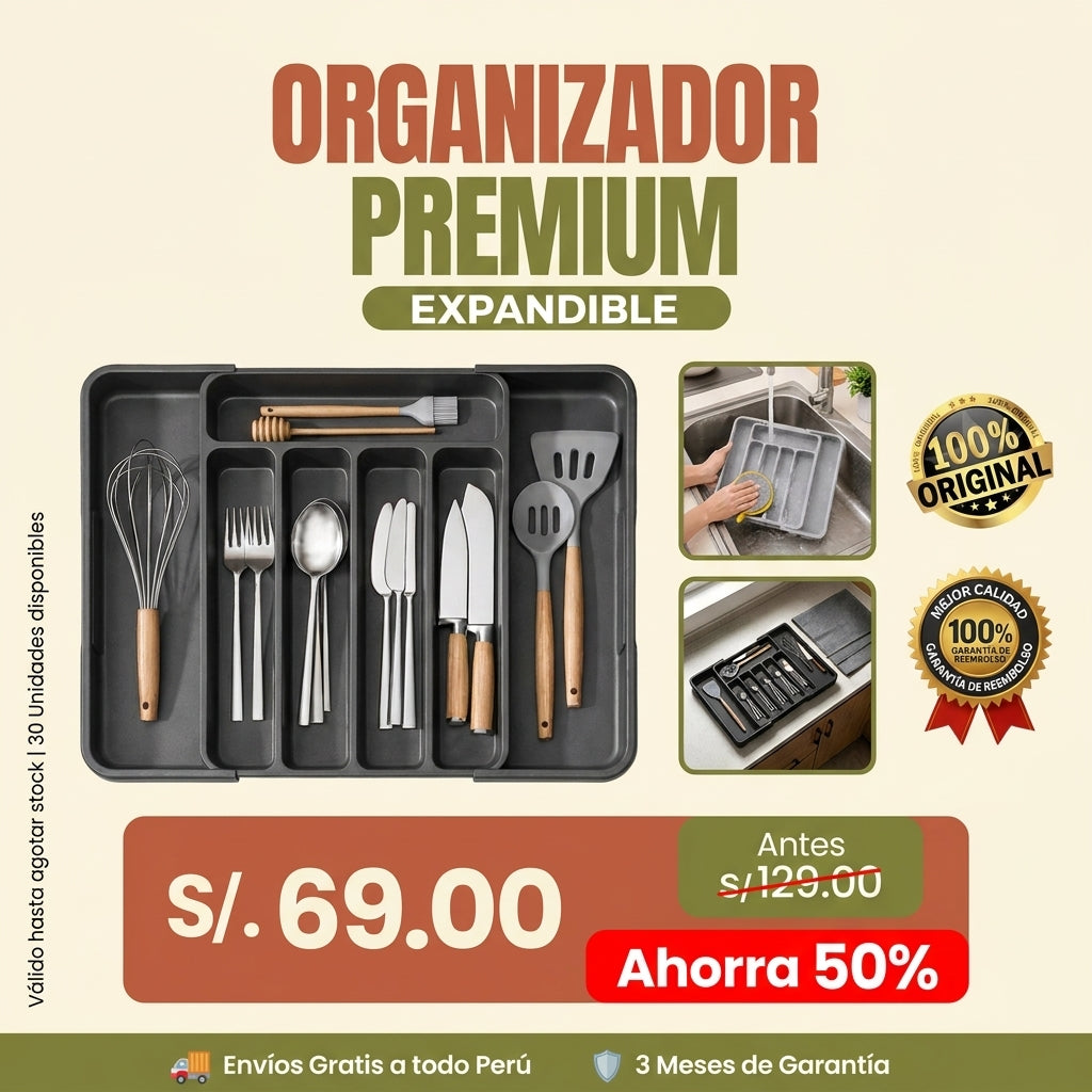 ORGANIZADOR DE CUBIERTOS