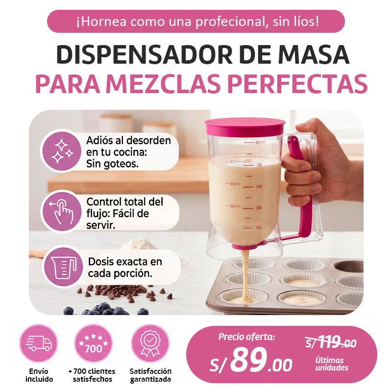 DISPENSADORA DE MASA